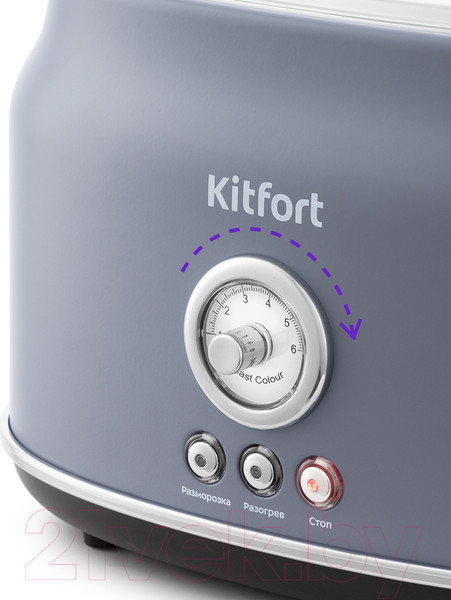 Изображение товара Тостер Kitfort KT-2038-3 (серый)