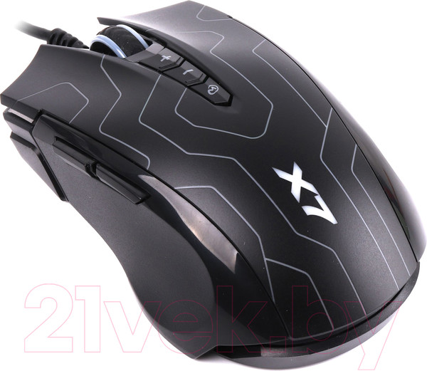 Изображение товара Мышь A4Tech X89 Maze Black