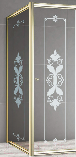 Изображение товара Душевая стенка Cezares GIUBILEO-FIX-90-SCORREVOLE-CP-G (боковая)