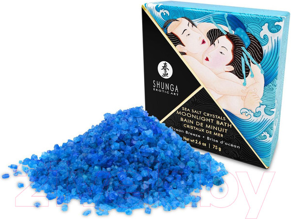 Изображение товара Соль для ванны Shunga Moonlight Bath Ocean Breeze / 6601 (75г)