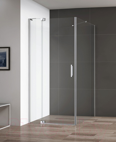Изображение товара Душевая стенка Cezares SLIDER-90-FIX-C-Cr (боковая)