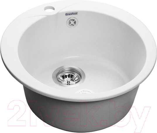 Изображение товара Мойка кухонная GranFest Rondo GF-R480 (иней)