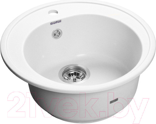 Изображение товара Мойка кухонная GranFest Rondo GF-R510 (иней)