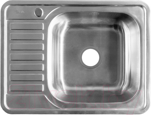 Изображение товара Мойка кухонная IDDIS Basic BAS65SRi77 (чаша справа)