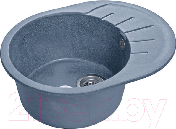 Изображение товара Мойка кухонная GranFest Rondo GF-R580L (графит)