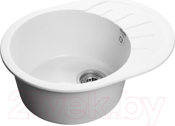 Изображение товара Мойка кухонная GranFest Rondo GF-R580L (иней)