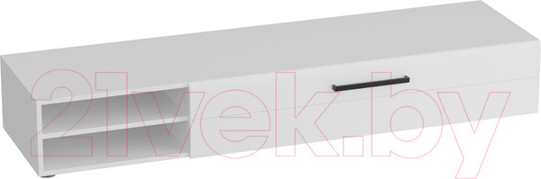 Изображение товара Тумба Мебельград Кёльн 1750 (белый аляска/белый глянец)