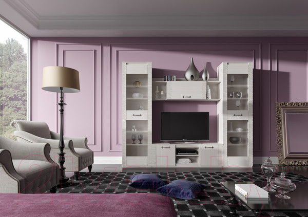 Изображение товара Тумба Мебельград Элана TV (бодега белая)