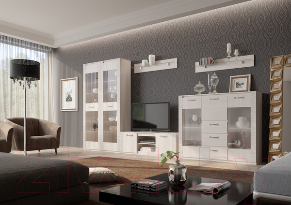 Изображение товара Тумба Мебельград Элана TV (бодега белая)