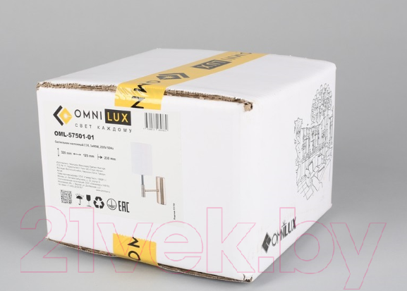 Изображение товара Бра Omnilux Mulazzo OML-57501-01