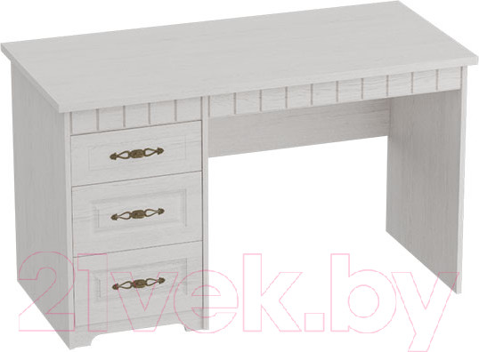 Изображение товара Письменный стол Мебельград Прованс (бодега белая/патина премиум)