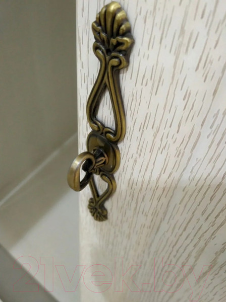 Изображение товара Письменный стол Мебельград Прованс (бодега белая/патина премиум)