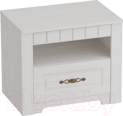 Изображение товара Прикроватная тумба Мебельград Прованс (бодега белая/патина премиум)
