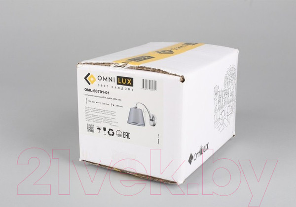 Изображение товара Бра Omnilux Recco OML-66701-01