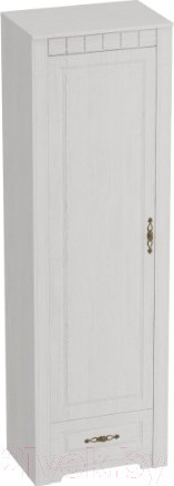 Изображение товара Шкаф Мебельград Прованс 60.5x41x197 (бодега белая/патина премиум)