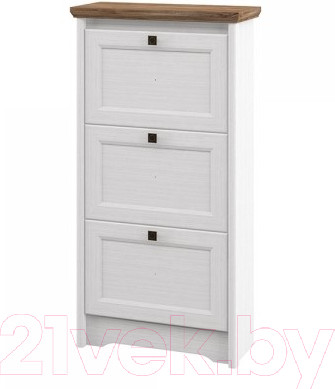 Изображение товара Тумба Мебель-Неман Тиволи МН-035-29 (белый структурный/дуб стирлинг)