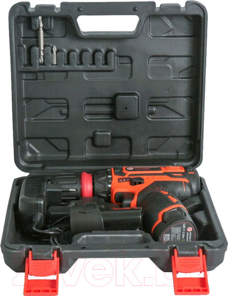 Изображение товара Аккумуляторная дрель-шуруповерт Калибр ДА-12-2 (101106)