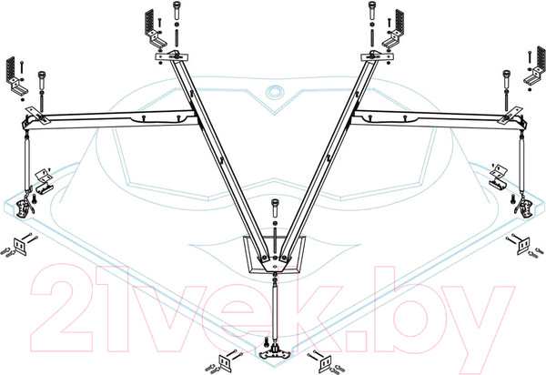 Изображение товара Каркас Cezares Cetina-140-MF