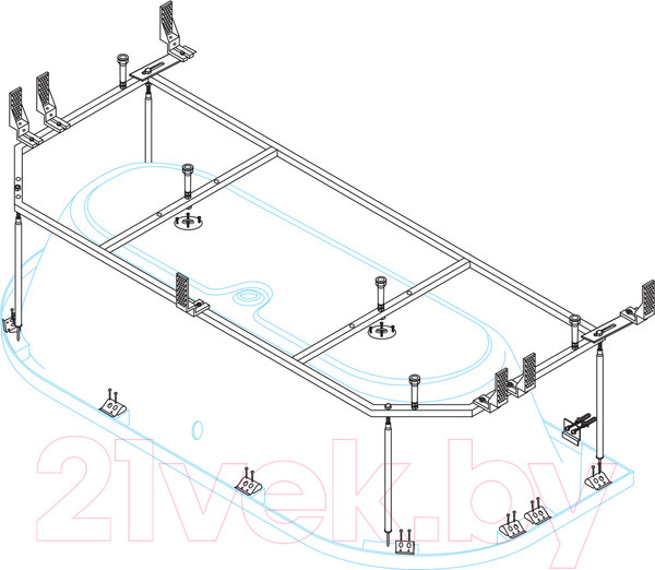 Изображение товара Каркас Cezares Metauro-MF
