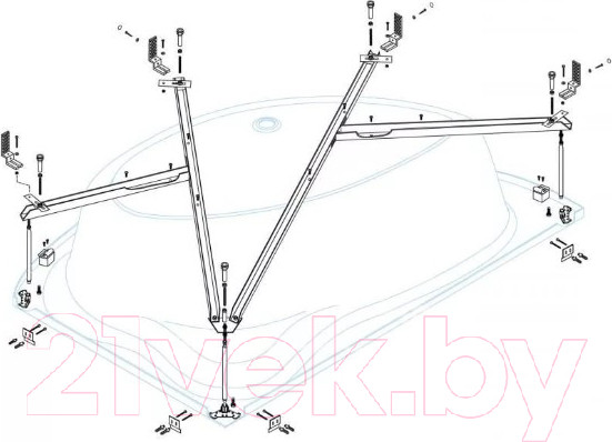 Изображение товара Каркас Cezares Tebe-MF-L
