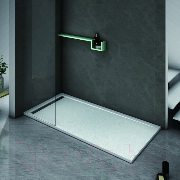 Изображение товара Экран для душевого поддона Cezares TRAY-AS-AH-100/90-100-SCR