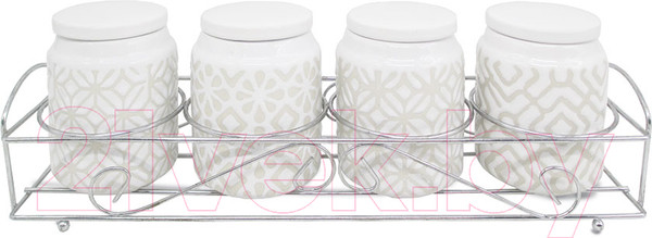 Изображение товара Набор емкостей для хранения Maestro Pattern MR-20033-04CS