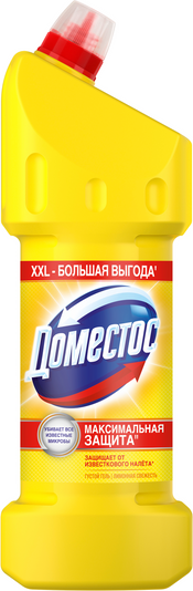 Изображение товара Универсальное чистящее средство Domestos Лимонная свежесть (1.5л)