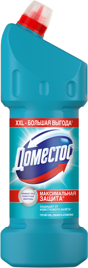 Изображение товара Универсальное чистящее средство Domestos Свежесть Атлантики (1.5л)