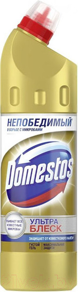 Изображение товара Чистящее средство для унитаза Domestos Ультра блеск (750мл)