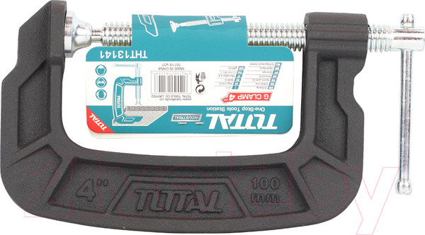 Изображение товара Струбцина TOTAL THT13141