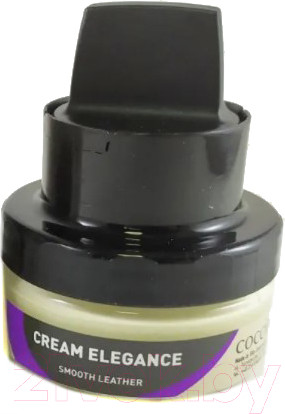 Изображение товара Крем для обуви Coccine Cream Elegance с губкой (50мл, золото)