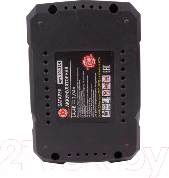 Изображение товара Аккумулятор для электроинструмента Калибр Li-Ion 14.4V 2Ah (101214)