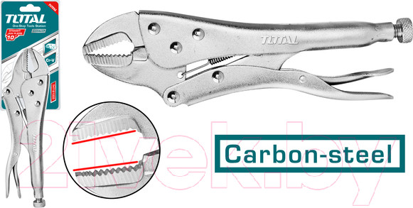 Изображение товара Гейферный зажим TOTAL THT191002