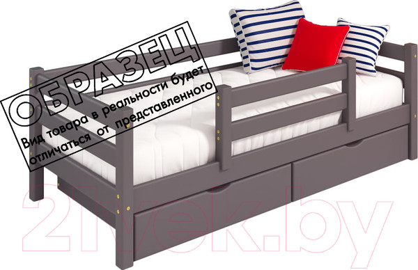 Изображение товара Ограждение для кровати Мебельград Соня пакет №5 (массив сосны белый)