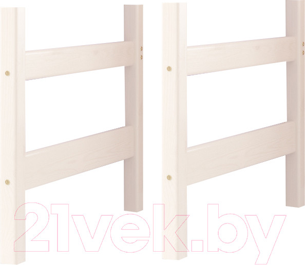 Изображение товара Опора для кровати Мебельград Соня пакет №6 (массив сосны белый)