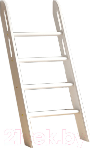 Изображение товара Лестница для кровати Мебельград Соня пакет №8 наклонная (массив сосны белый)