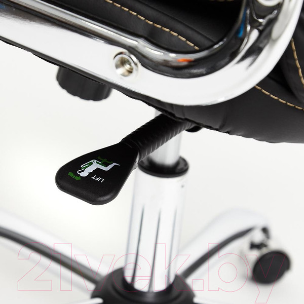 Изображение товара Кресло офисное Tetchair Softy Lux кожзам (черный)