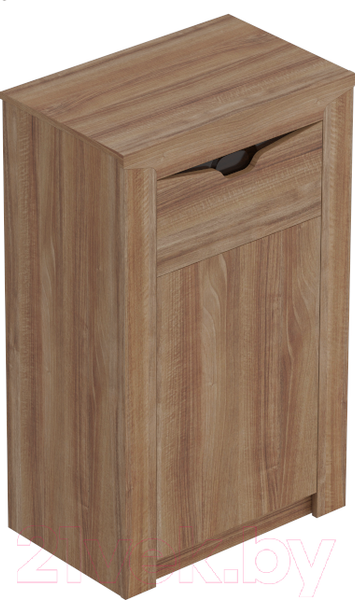 Изображение товара Тумба Мебельград Соренто с дверцей и ящиком (дуб стирлинг/кофе структурный матовый)