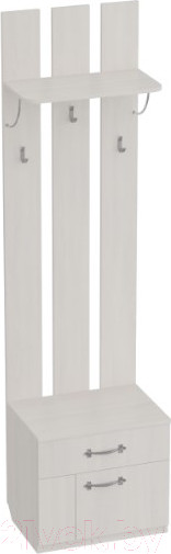 Изображение товара Секция в прихожую Мебельград Элана (бодега белая)