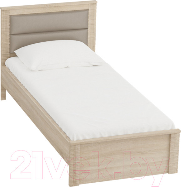 Изображение товара Каркас кровати Мебельград Элана 90x200 (дуб сонома)