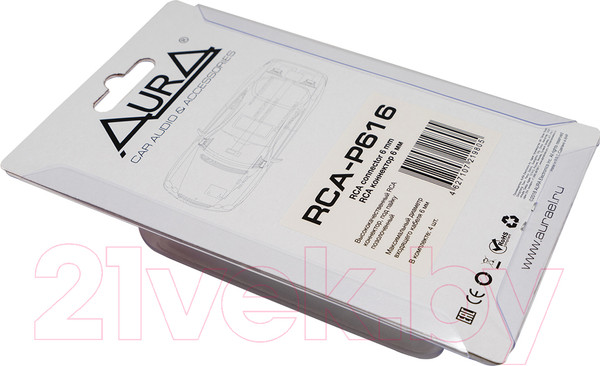 Изображение товара Коннектор AURA RCA-P616