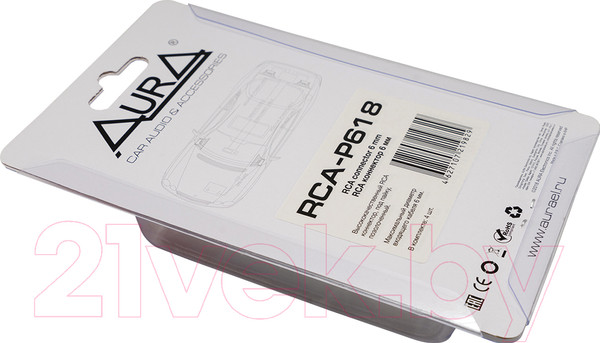 Изображение товара Коннектор AURA RCA-P618