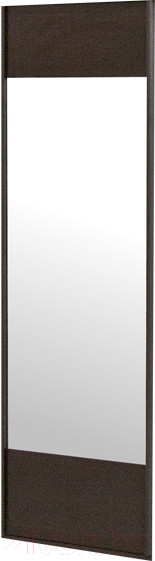 Изображение товара Дверца мебельная Мебельград Леон 590 с зеркалом (венге)