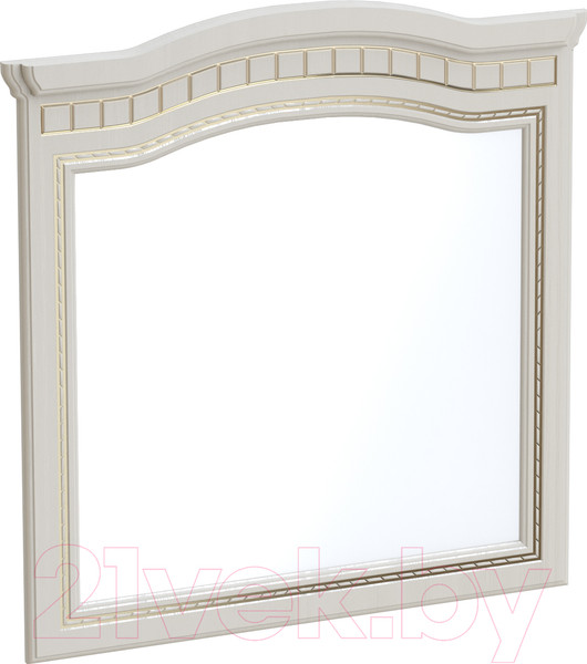 Изображение товара Зеркало Мебельград Николь (ясень жемчужный/ваниль)
