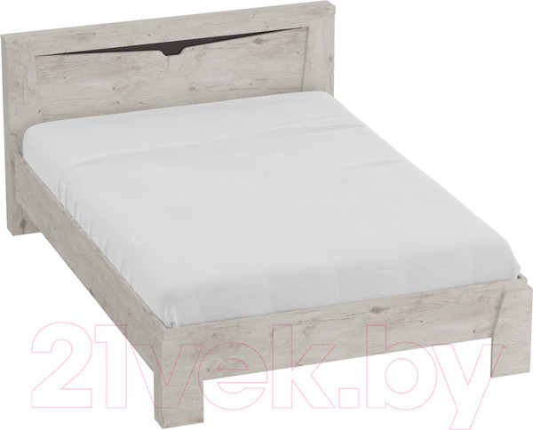 Изображение товара Каркас кровати Мебельград Соренто 180x200 (дуб бонифаций/кофе структурный матовый)