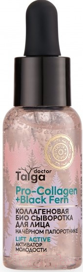 Изображение товара Сыворотка для лица Natura Siberica Doctor Taiga био коллагеновая активатор молодости (30мл)
