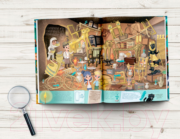 Изображение товара Развивающая книга АСТ Сокровища фараонов (Барсотти Э.)