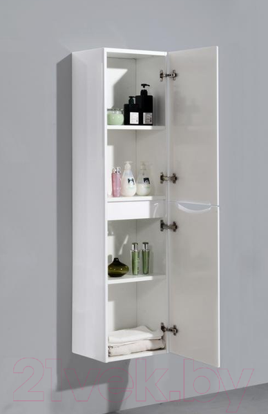 Изображение товара Шкаф-пенал для ванной BelBagno Ancona-N-1500-2A-SC-TL-R