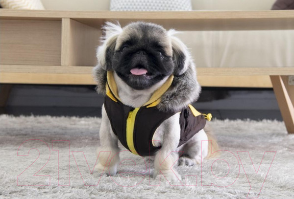 Изображение товара Жилетка для животных Puppia Orson / PARD-VT1569-BR-XXL (XXL, коричневый)