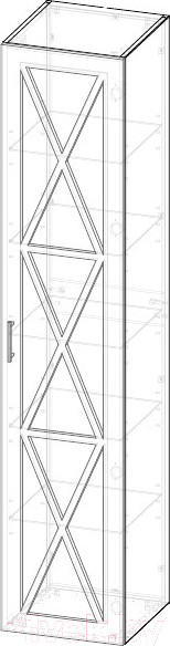 Изображение товара Шкаф-пенал для ванной Garda Keln-22/R (40)